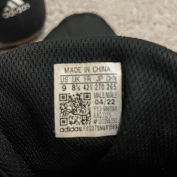 Men’s Adidas Wrestling Shoes, size 9 - Picture 4 of 4